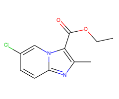 ethyl 6-chloro-2-methylH-imidazo[1,2-a]pyridine-3-carboxylate