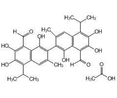 ()-Gossypol-acetic acid