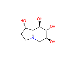 (+/-)-Castanospermine