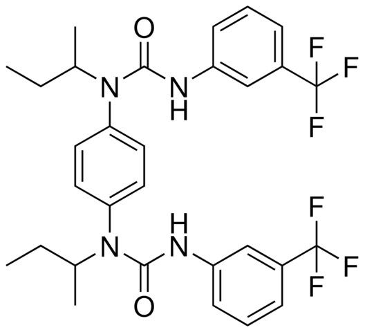 N,N'-DI-SEC-BUTYL-N,N'-DI((3-TRIFLUOROMETHYL-PH)-CARBAMOYL)-1,4-PHENYLENEDIAMINE