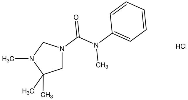 N,3,4,4-tetramethyl-N-phenyl-1-imidazolidinecarboxamide hydrochloride