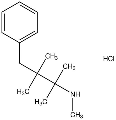 N,2,3,3-tetramethyl-4-phenyl-2-butanamine hydrochloride