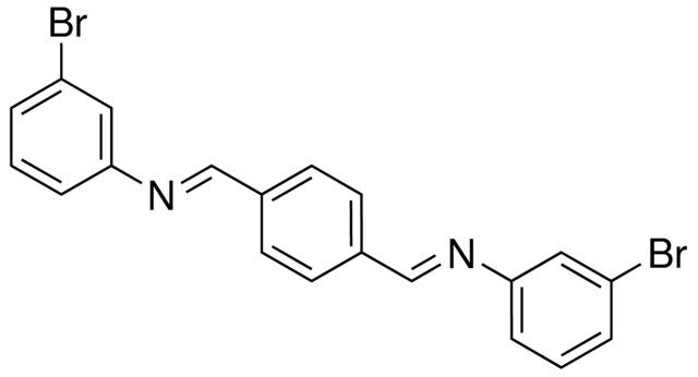 N,N'-TEREPHTHALYLIDENEBIS(3-BROMOANILINE)