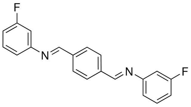 N,N'-TEREPHTHALYLIDENEBIS(3-FLUOROANILINE)