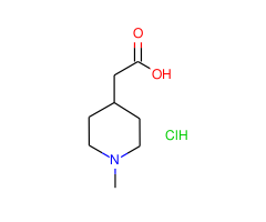 (1-Methyl-piperidin-4-yl)-acetic acid x HCl