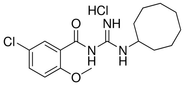 N-(5-CHLORO-2-METHOXY-BENZOYL)-N'-CYCLOOCTYL-GUANIDINE, HYDROCHLORIDE