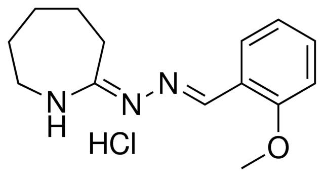 N-AZEPAN-2-YLIDENE-N'-(2-METHOXY-BENZYLIDENE)-HYDRAZINE, HYDROCHLORIDE