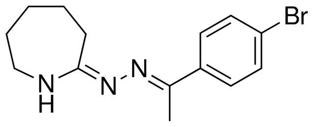 N-AZEPAN-2-YLIDENE-N'-(1-(4-BROMO-PHENYL)-ETHYLIDENE)-HYDRAZINE