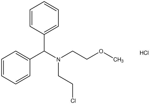 N-benzhydryl-2-chloro-N-(2-methoxyethyl)ethanamine hydrochloride