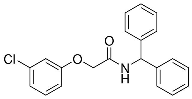 N-BENZHYDRYL-2-(3-CHLORO-PHENOXY)-ACETAMIDE