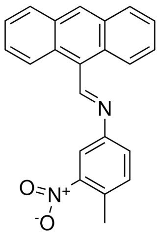 N-(9-ANTHRACENYLMETHYLENE)-4-METHYL-3-NITROANILINE