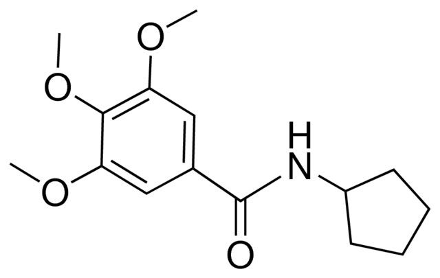 N-CYCLOPENTYL-3,4,5-TRIMETHOXYBENZAMIDE