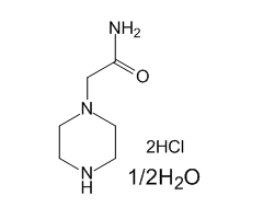 (Piperazin-1-yl)-acetamide x 2 HCl x 1/2 H2O