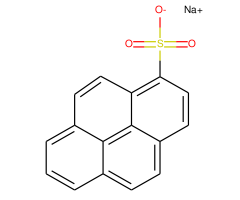 1-Pyrenesulfonic acid, sodium salt  [[Sodium 1-prenesulfonate]]