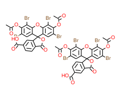 5(6)-Carboxyeosin diacetate, Mixed isomers