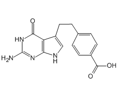 4-[2-(2-Amino-4-oxo-4,7-dihydro-3H-pyrrolo[2,3-d]pyrimidin-5-yl)-ethyl]-benzoic acid