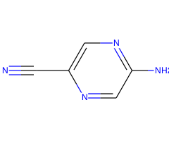 5-aminopyrazine-2-carbonitrile