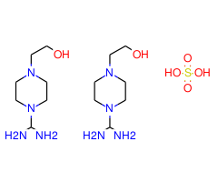 4-(2-Hydroxyethyl)-piperazine-1-carboxamidine hemisulfate