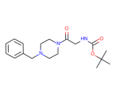 4-Benzyl-1-(Boc-amino-acetyl)-piperazine