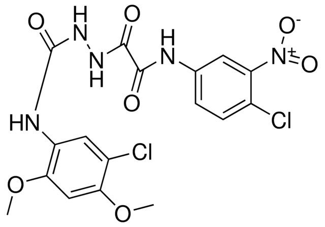 N-(5-CHLORO-2,4-DIMETHOXYPHENYLUREIDO)-N'-(4-CHLORO-3-NITROPHENYL)OXAMIDE