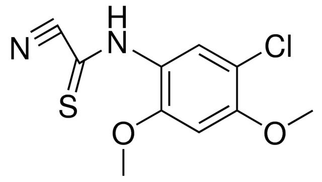 N-(5-CHLORO-2,4-DIMETHOXYPHENYL)CYANOTHIOFORMAMIDE