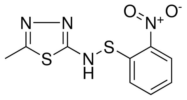 N-(5-METHYL-(1,3,4)THIADIAZOL-2-YL)-S-(2-NITRO-PHENYL)-THIOHYDROXYLAMINE