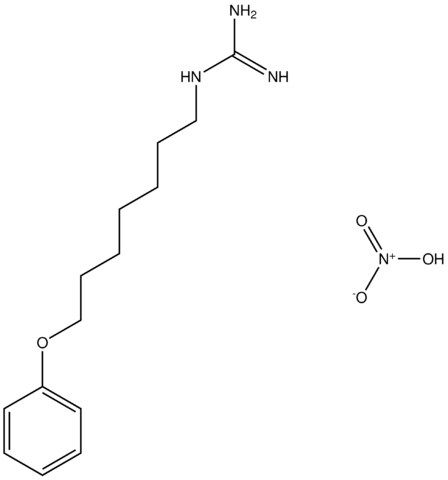 N-(7-phenoxyheptyl)guanidine, nitrate salt