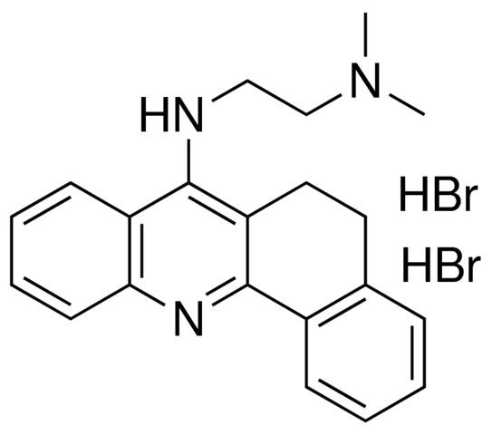 N-(5,6-DIHYDRO-BENZO(C)ACRIDIN-7-YL)-N',N'-DI-ME-ETHANE-1,2-DIAMINE; 2 HBR