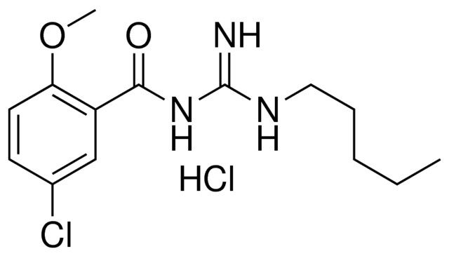 N-(5-CHLORO-2-METHOXYBENZOYL)-N'-PENTYLGUANIDINE HYDROCHLORIDE