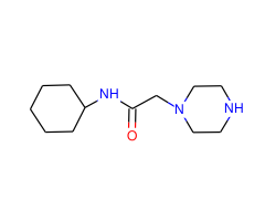 N-Cyclohexyl-2-piperazin-1-yl-acetamide