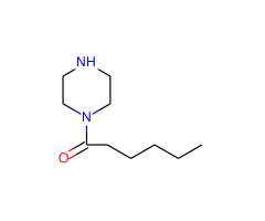 1-Hexanoyl-piperazine