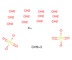 Chromium potassium sulfate dodecahydrate