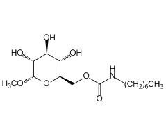 Methyl 6-O-(N-heptylcarbamoyl)--D-glucopyranoside