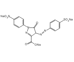 Tartrazine, indicator