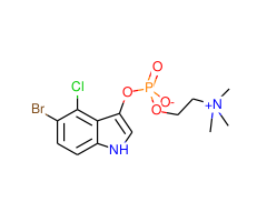 5-Bromo-4-chloro-3-indoxyl choline phosphate