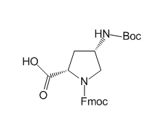 Boc-(2S,4S)-4-amino-1-Fmoc-pyrrolidine-2-carboxylic acid