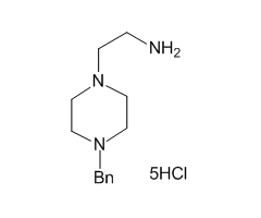 2-(4-Benzylpiperazino)ethan-1-amine pentahydrochloride