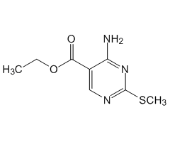 Ethyl 4-amino-2-(methylthio)pyrimidine-5-carboxylate