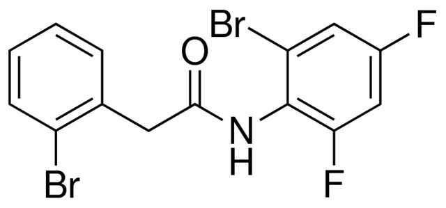 N-(2-BROMO-4,6-DIFLUORO-PHENYL)-2-(2-BROMO-PHENYL)-ACETAMIDE