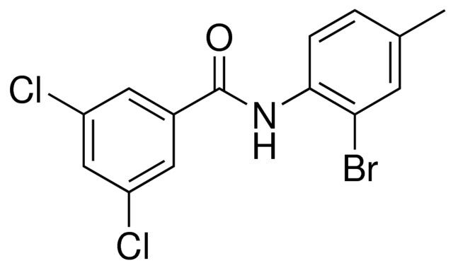 N-(2-BROMO-4-METHYL-PHENYL)-3,5-DICHLORO-BENZAMIDE