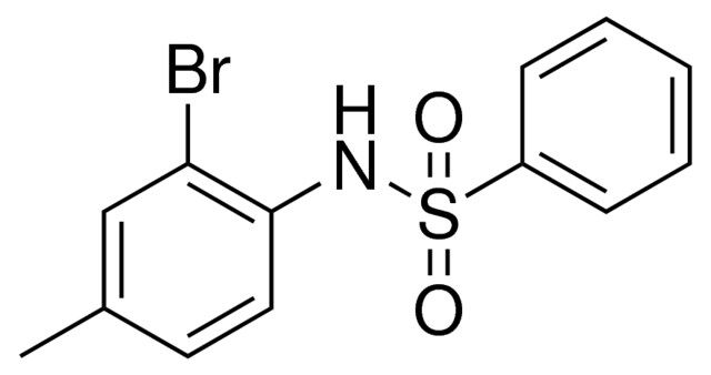 N-(2-BROMO-4-METHYL-PHENYL)-BENZENESULFONAMIDE