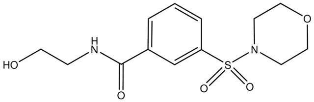 <i>N</i>-(2-Hydroxyethyl)-3-(morpholine-4-sulfonyl)benzamide