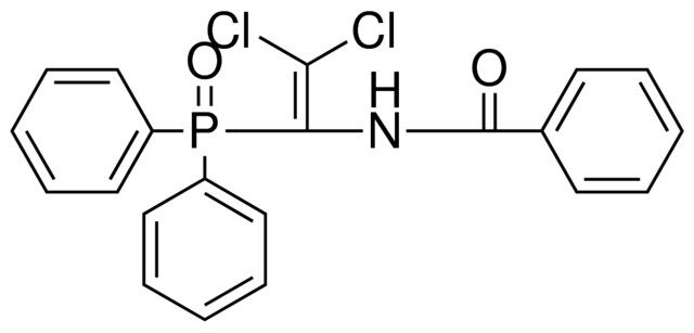 N-(2,2-DICHLORO-1-(DIPHENYL-PHOSPHINOYL)-VINYL)-BENZAMIDE