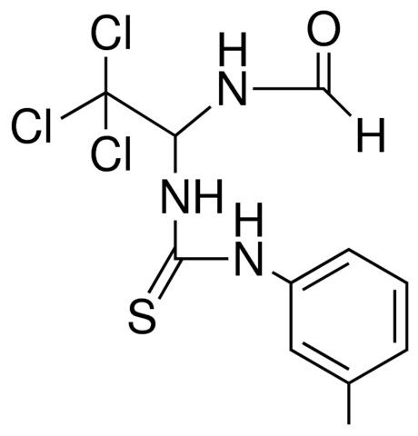 N-(2,2,2-TRICHLORO-1-(3-M-TOLYL-THIOUREIDO)-ETHYL)-FORMAMIDE