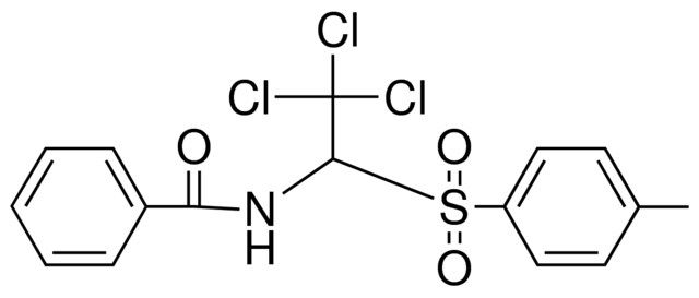 N-(2,2,2-TRICHLORO-1-(TOLUENE-4-SULFONYL)-ETHYL)-BENZAMIDE