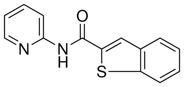 N-(2-pyridinyl)-1-benzothiophene-2-carboxamide