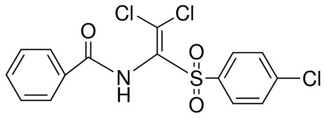 N-(2,2-DICHLORO-1-(4-CHLORO-BENZENESULFONYL)-VINYL)-BENZAMIDE