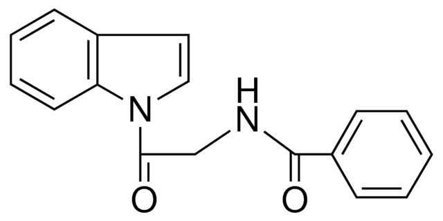 N-(2-INDOL-1-YL-2-OXO-ETHYL)-BENZAMIDE