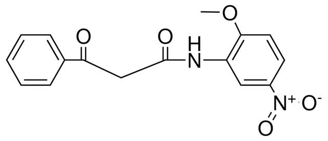 N-(2-METHOXY-5-NITROPHENYL)-BENZOYLACETAMIDE