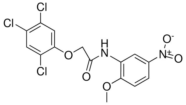 N-(2-METHOXY-5-NITROPHENYL)-2-(2,4,5-TRICHLOROPHENOXY)ACETAMIDE